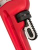 Steelman 18Inch HeavyDuty Cast Iron Straight Handle Pipe Wrench 60881